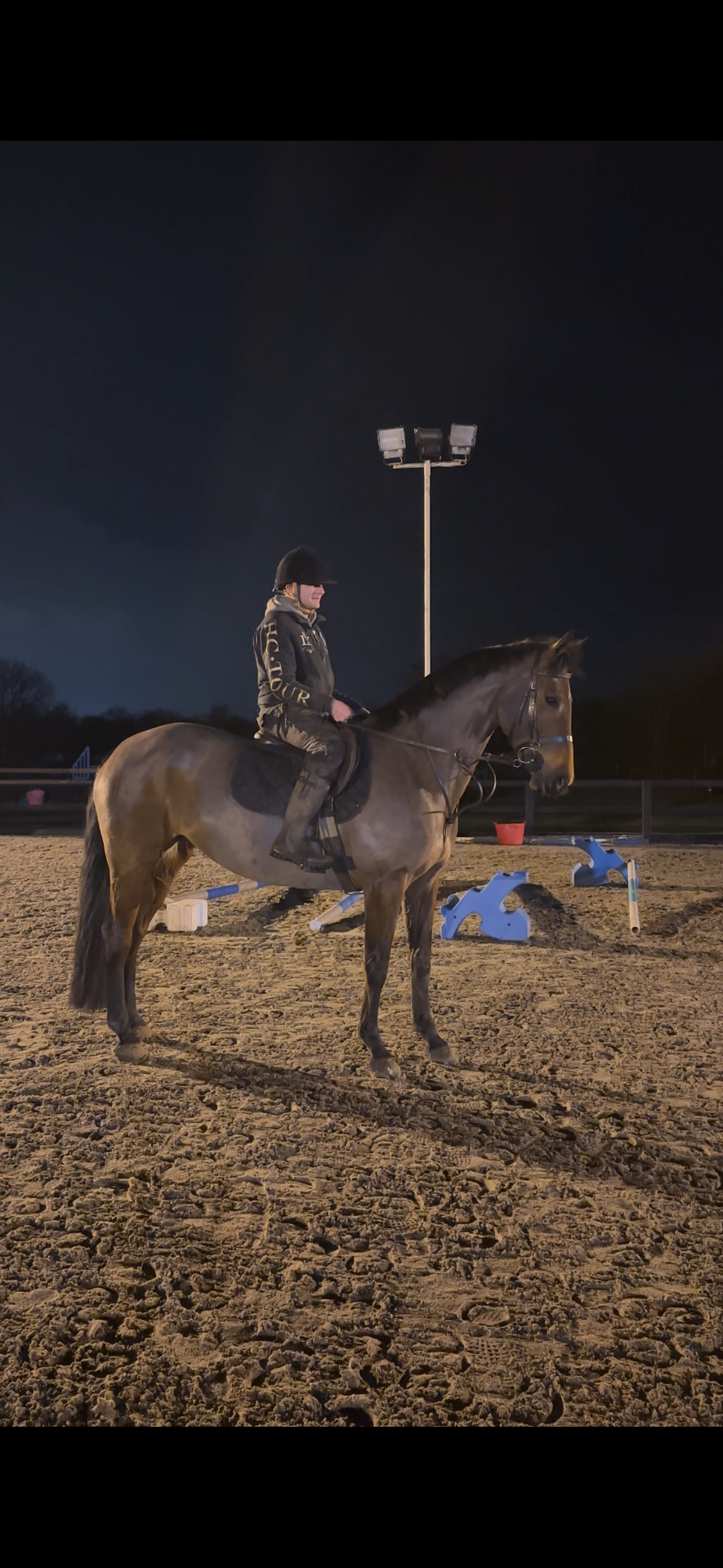 Floodlit evening session